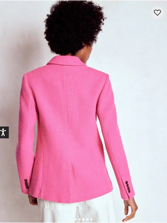 Boden Bouclé Women's Blazer Jacket  sizeUS 2/UK 6- - Picture 4 of 11